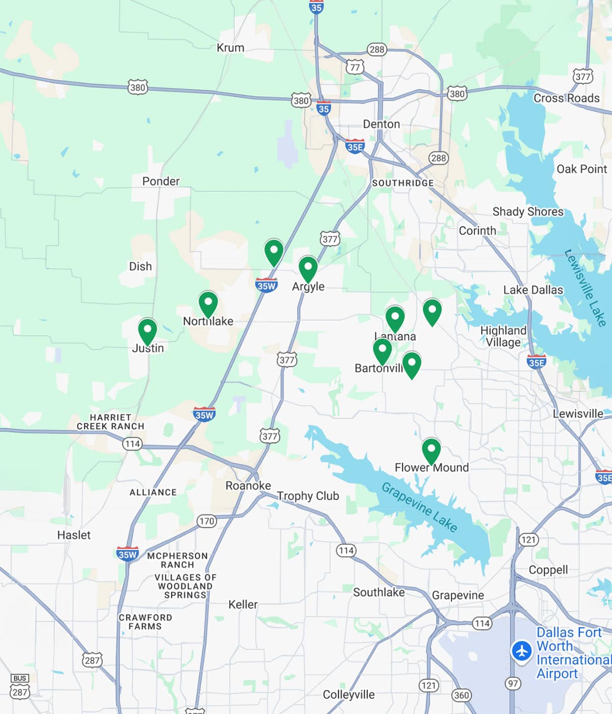 Goat Air service map