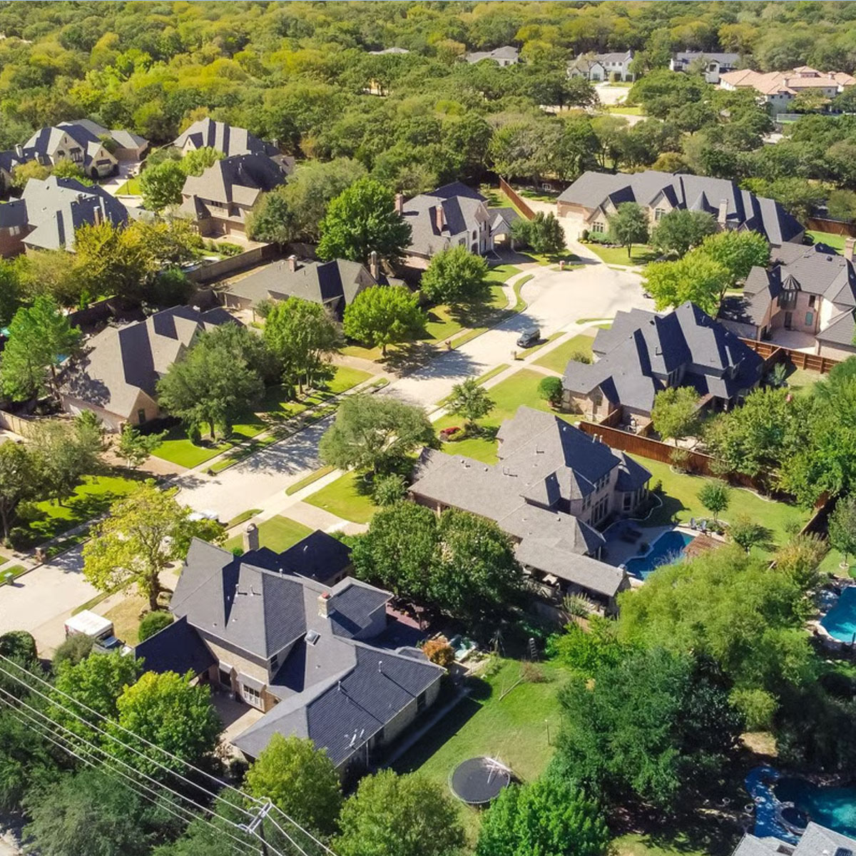 Double Oak Texas street