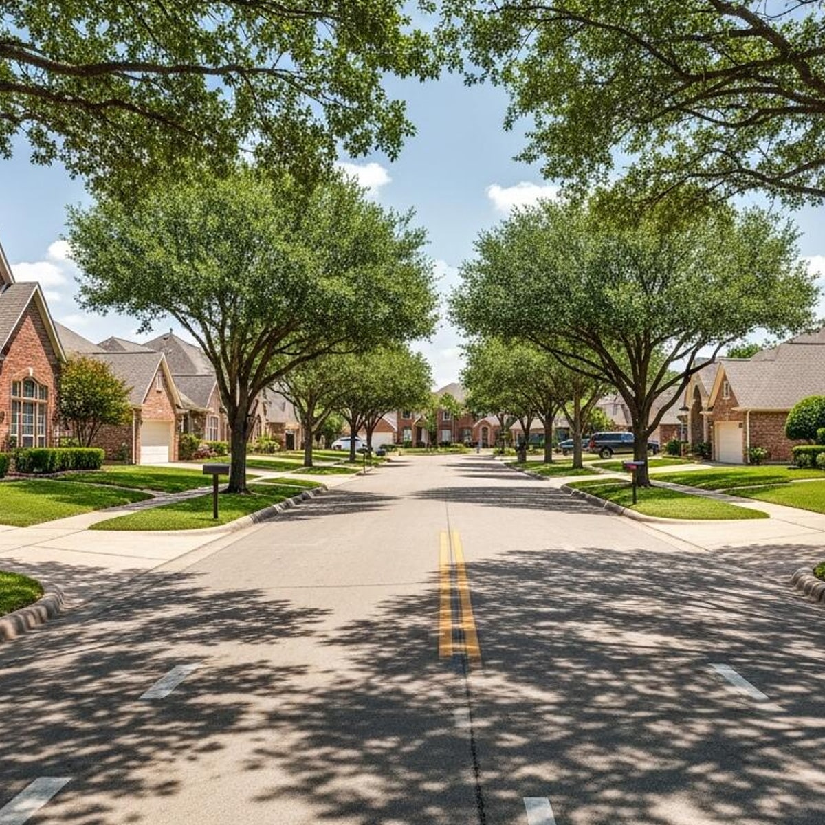 Lewisville, TX street